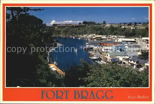 Fort Bragg California Noyo Harbor Kat. Fort Bragg
