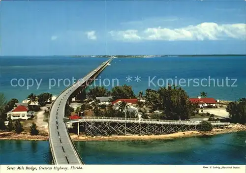 Florida Keys Fliegeraufnahme Seven Mile Bridge Kat. 