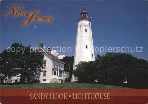 Sandy Hook New Jersey Lighthouse Kat. Sandy Hook