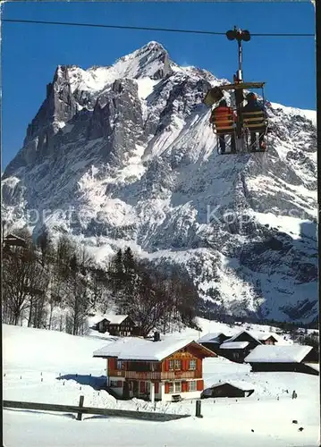 Grindelwald Firstbahn Wetterhorn Kat. Grindelwald