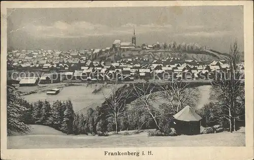 Frankenberg Eder Stadtansicht Kat. Frankenberg (Eder)