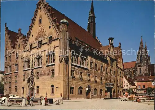 Ulm Donau Rathaus Kat. Ulm