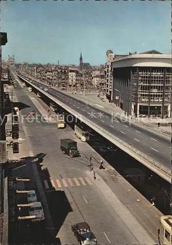Bruxelles Bruessel Viaduc Place Sainctelette Kat. 