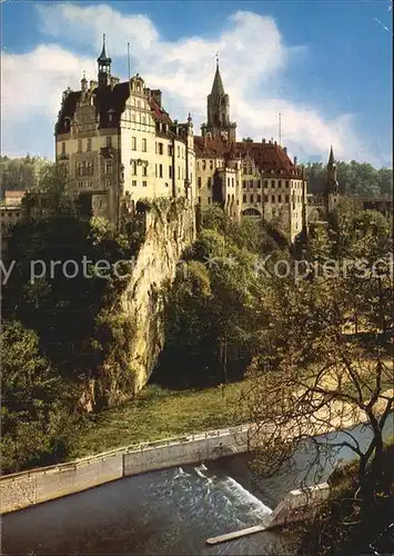 Sigmaringen Schloss Fuerst von Hohenzollern an der Donau Kat. Sigmaringen