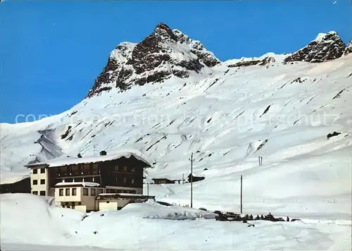 Warth Vorarlberg Berggasthof Pension Jaegeralpe Wintersportplatz Kat. Warth