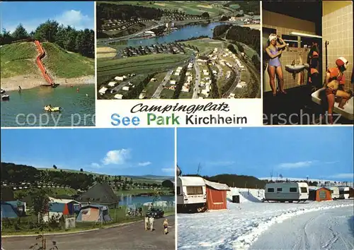 Kirchheim Hessen Campingplatz See Park Kat. Kirchheim