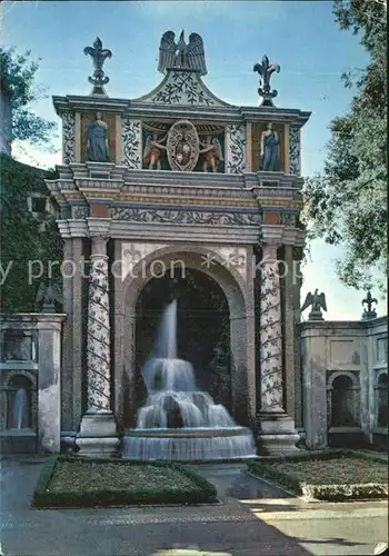 Tivoli Fontana della Civetta Kat. Italien
