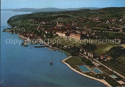 Meersburg Bodensee Fliegeraufnahme Kat. Meersburg