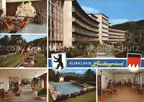 Schwabthal Kurklinik Lautergrund Kat. Bad Staffelstein