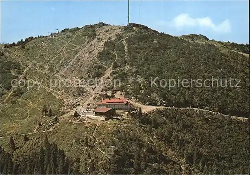 Grosser Arber Schutzhaus und Bergstation Kat. Bayerisch Eisenstein