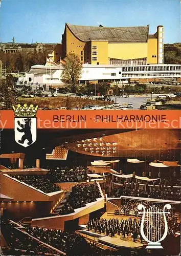 Berlin Philharmonie Kat. Berlin