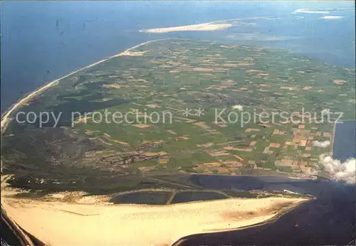 Texel Fliegeraufnahme Insel Kat. Niederlande