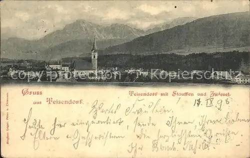 Teisendorf Oberbayern mit Staufen und Zwiesel Kat. Teisendorf