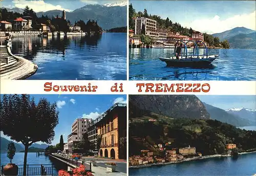 Tremezzo Lago di Como Belvedere Lungolago Hotel Bazzoni Hotel Tremezzo Villa Carlotta Comersee Kat. 