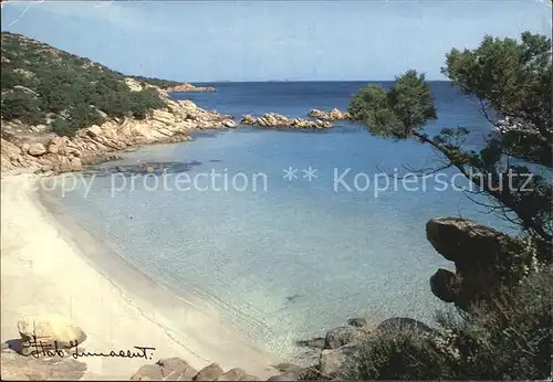 La Maddalena Cala Conneri Spiaggia Strand Kat. La Maddalena