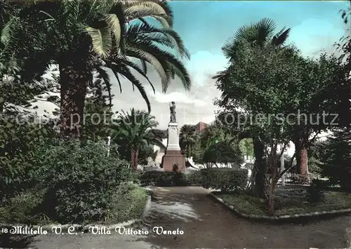 Militello Villa Vittorio Veneto Monumento