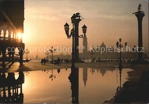 Venezia Venedig Piazetta San Marco e isola di San Giorgio Kat. 