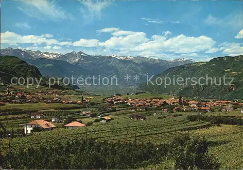 Girlan Panorama Alpen