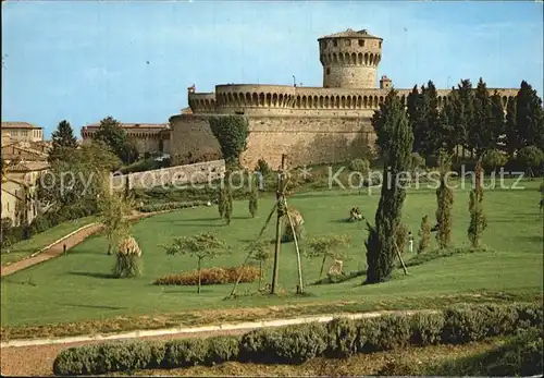 Volterra Citta Etrusca Archaeologischer Park Medicis Burg Kat. Italien