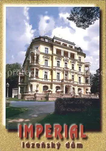 Frantiskovy Lazne Kurhaus Imperial Kat. Franzensbad