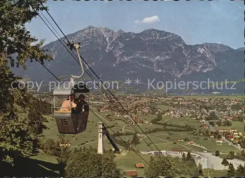 Garmisch Partenkirchen Eckbauerbahn  Kat. Garmisch Partenkirchen
