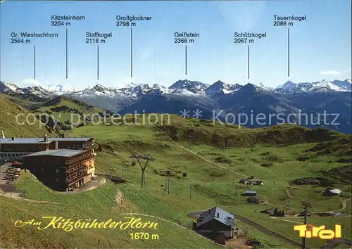 Kitzbuehel Tirol Alpenhaus am Kitzbueheler Horn Kat. Kitzbuehel