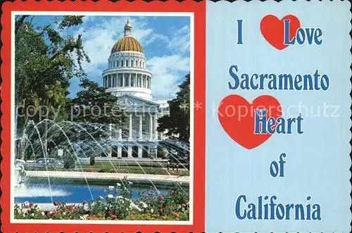 Sacramento California State Capitol Kat. Sacramento