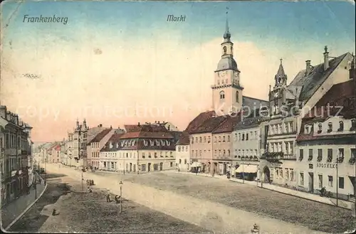 Frankenberg Sachsen Markt Kat. Frankenberg Sachsen