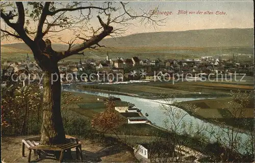 Eschwege Blick von der alten Eiche Kat. Eschwege