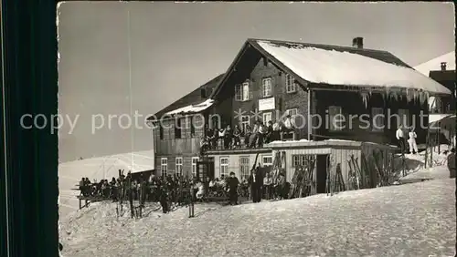 Adelboden Berghotel Hahnenmoos Pass Wintersportplatz Kat. Adelboden