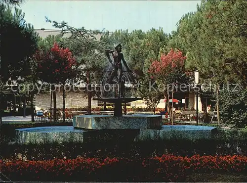 Abano Terme Fontana dell Arlecchino Brunnen Kat. Abano Terme