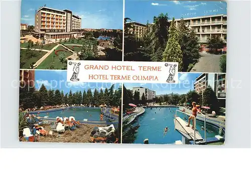 Montegrotto Terme Grand Hotel Terme Swimming Pool Hotel Terme Olimpia Kat. 