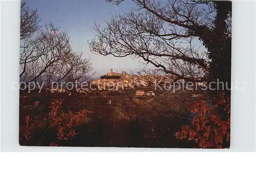 Montescudaio Panorama d autunno Herbststimmung