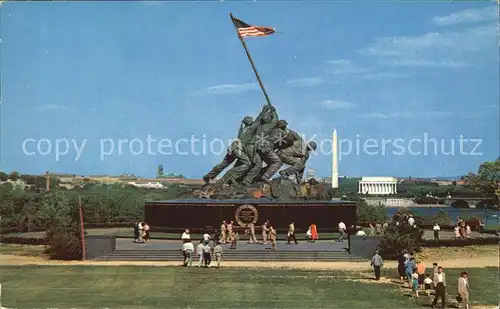 Arlington Virginia Iwo Jima Statue Kat. Arlington