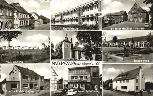 Welver Bahnhofstrasse St. Josef Hospital Kat. Welver