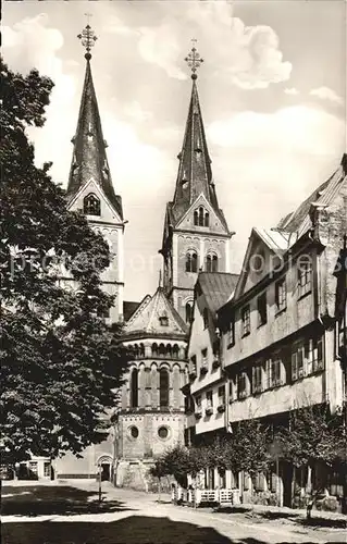 Boppard Rhein mit Severuskirche Kat. Boppard
