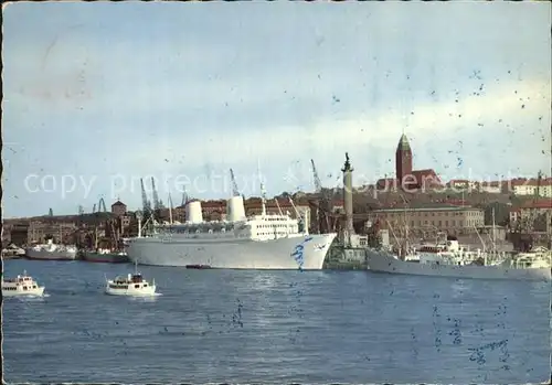 Goeteborg Hamnen med Gripsholm Kat. 