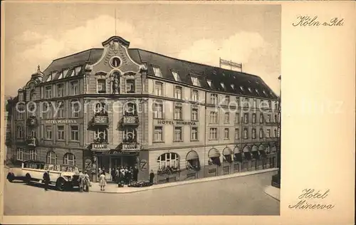 Koeln Rhein Hotel Minerva Kat. Koeln