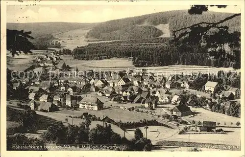 Lenzkirch Panorama Kat. Lenzkirch