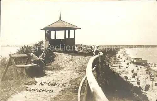 Alt Gaarz Schmiedeberg Aussichtspunkt Strand Kat. Ostseebad Rerik