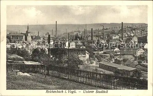 Reichenbach Vogtland Unterer Stadtteil Kat. Reichenbach