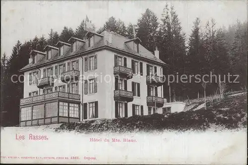 Les Rasses Hotel du Mont Blanc Kat. Les Rasses