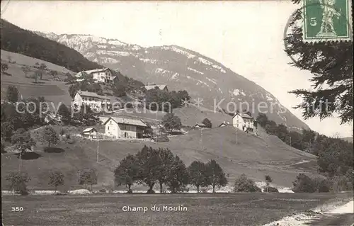 Champ du Moulin Vue d ensemble du village Kat. Champ du Moulin