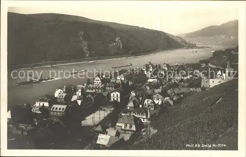 Assmannshausen Panorama Serie Der Deutsche Rhein Nr. 1014