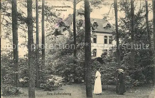 Neu Babelsberg Erholungsheim Kurhaus