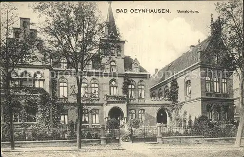 Bad Oeynhausen Sanatorium Kat. Bad Oeynhausen
