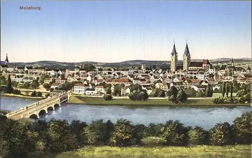 Moosburg Isar Panorama Kat. Moosburg a.d.Isar