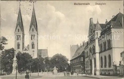 Halberstadt Dom Domplatz Kat. Halberstadt