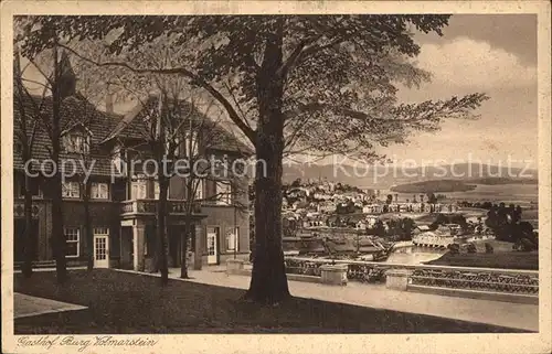 Volmarstein Gasthof Burg Panorama Kat. Wetter (Ruhr)