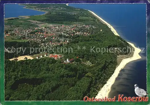 Koserow Ostseebad Usedom Teilansicht Kat. Koserow